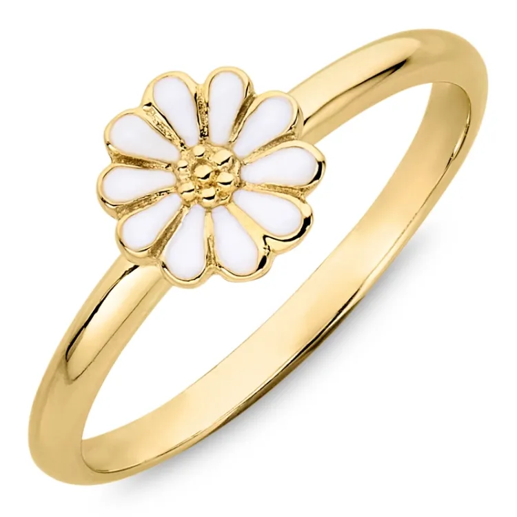 margriet ring in verguld sterlingzilver - Maggie