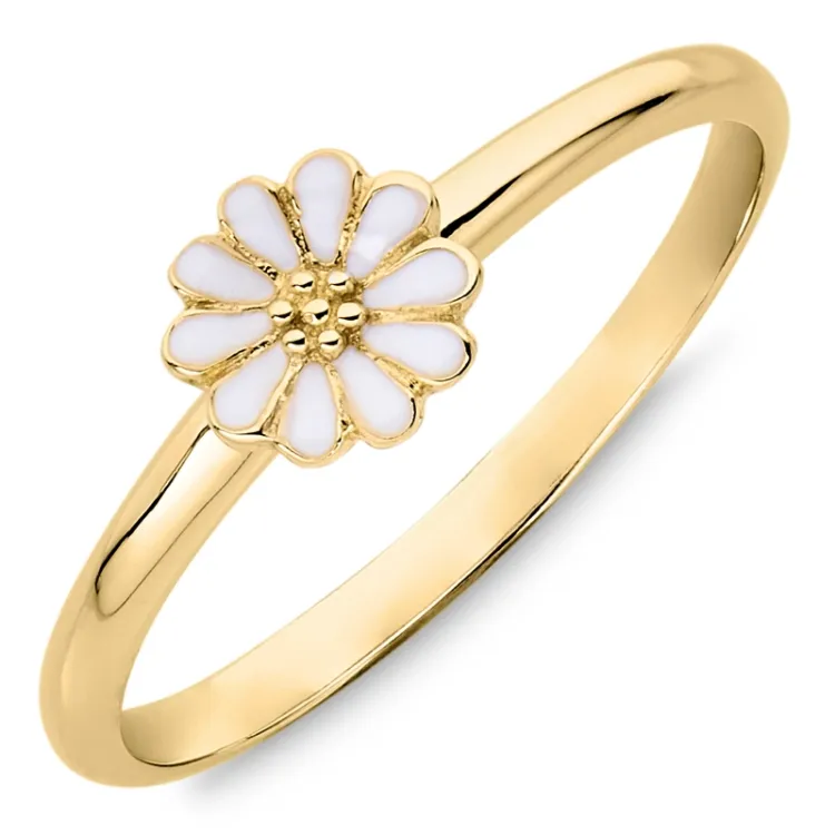 margriet ring in verguld sterlingzilver - Maggie