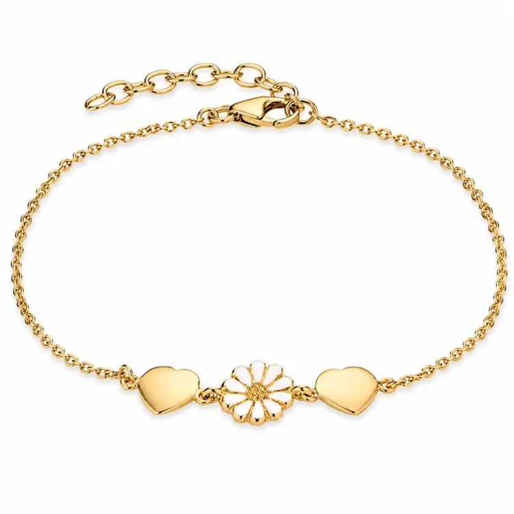 margriet armband in verguld sterlingzilver - Maggie