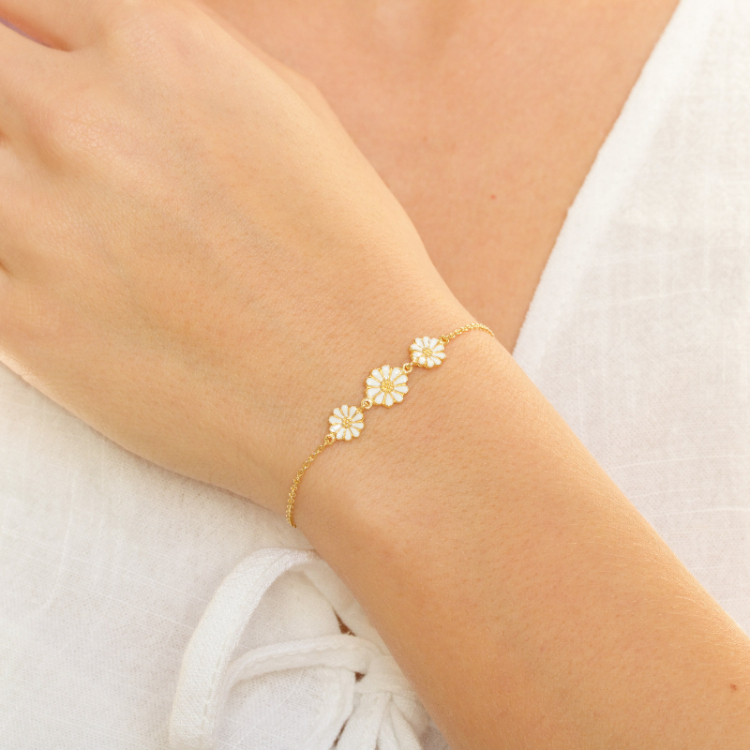 margriet armband in verguld sterlingzilver - Maggie