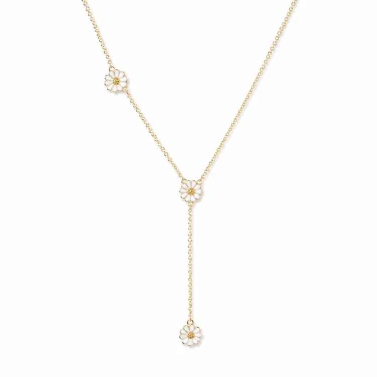 margriet Y-ketting in verguld sterlingzilver - Maggie