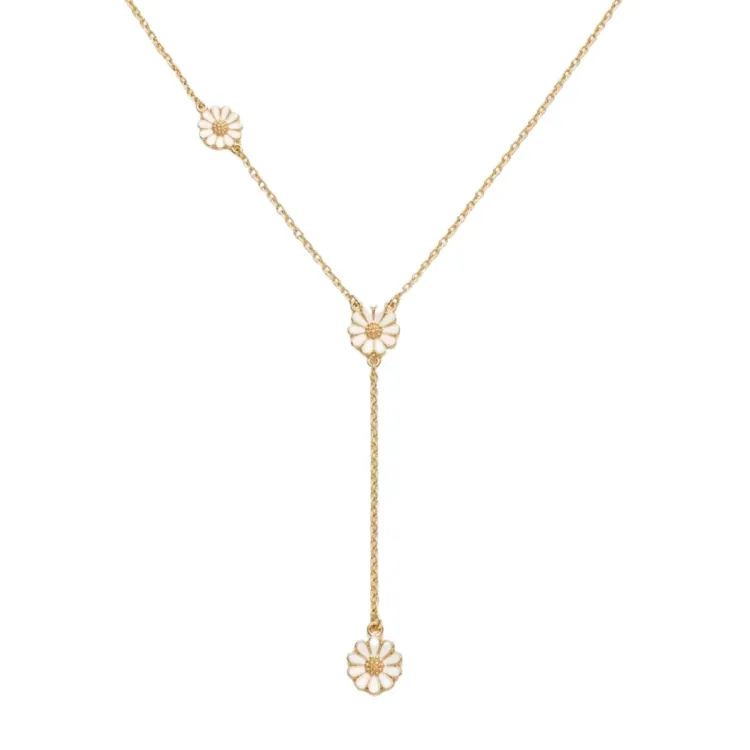margriet Y-ketting in verguld sterlingzilver - Maggie
