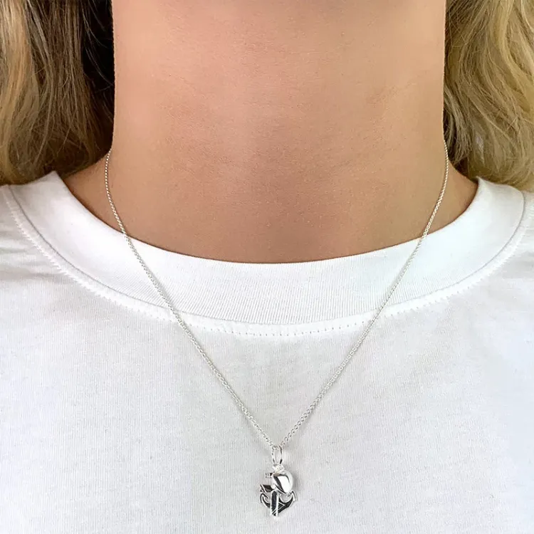 geloof-hoop-liefde hanger in zilver - Amoré