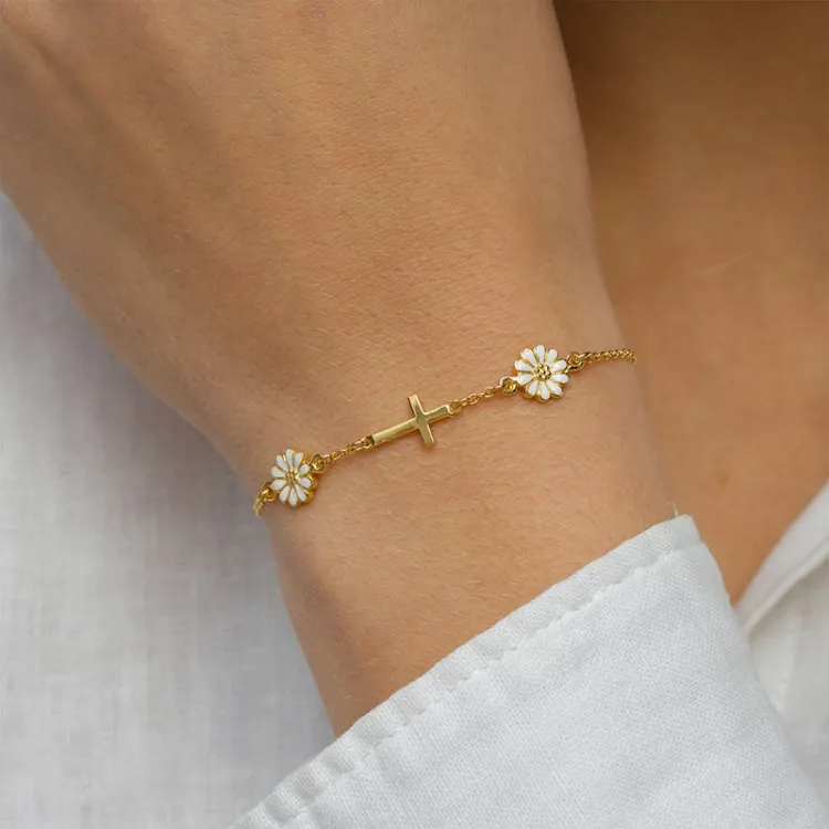margriet armband in verguld sterlingzilver - Maggie