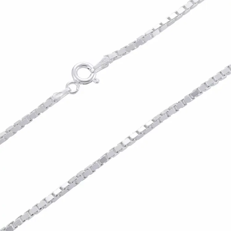 Venetiaanse ketting in zilver 50 cm x 1,8 mm