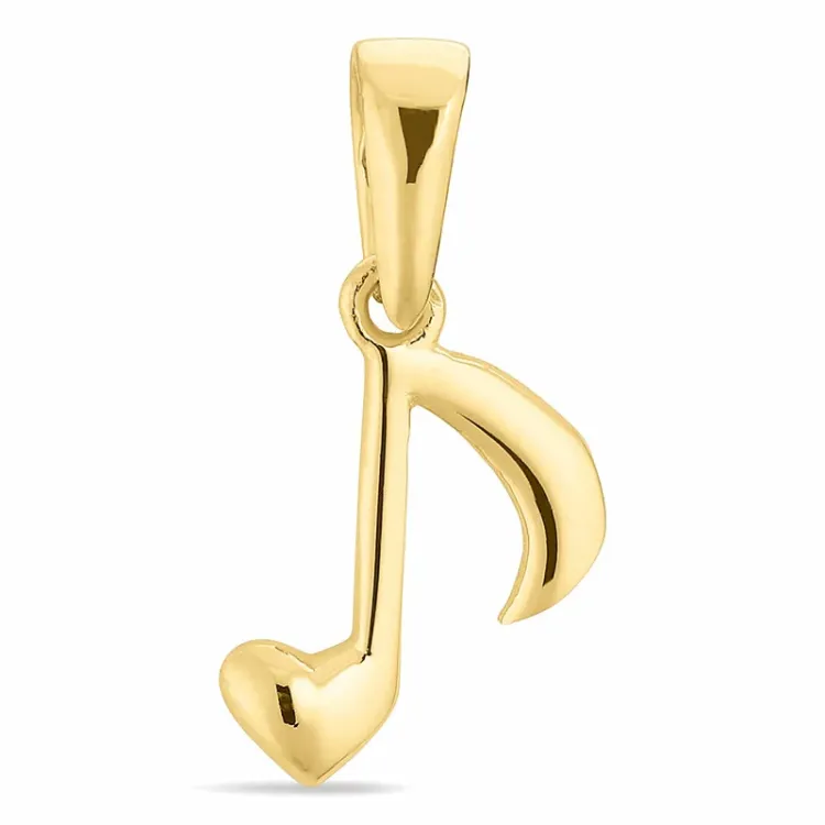 noot hanger in 8 karaat goud - Gold Collection