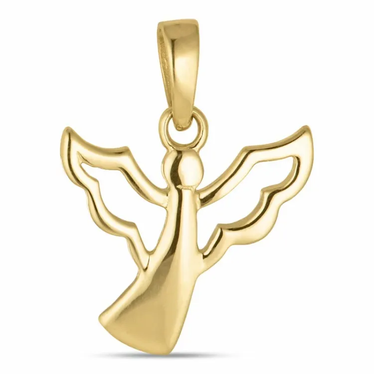 engel hanger in 8 karaat goud - Gold Collection