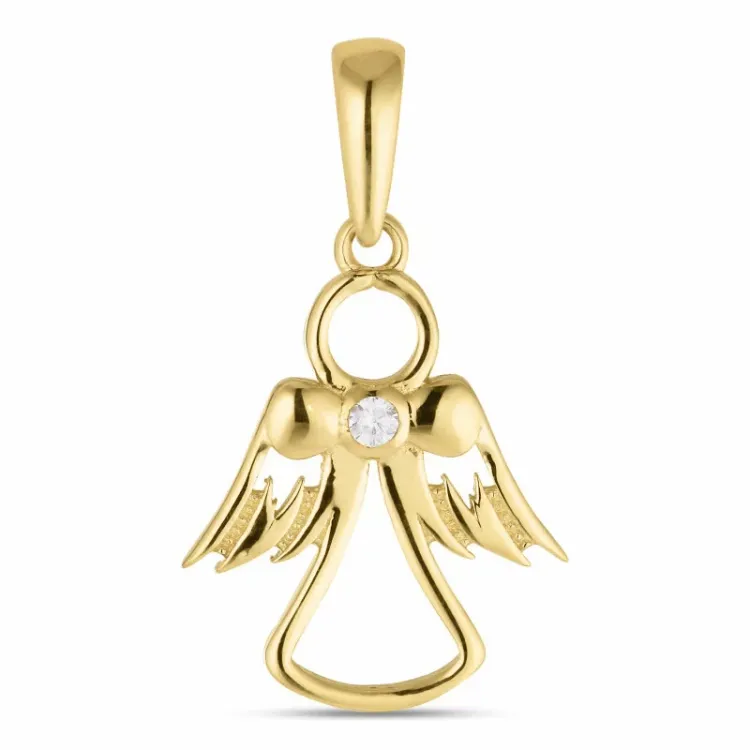 engel hanger in 8 karaat goud - Gold Collection