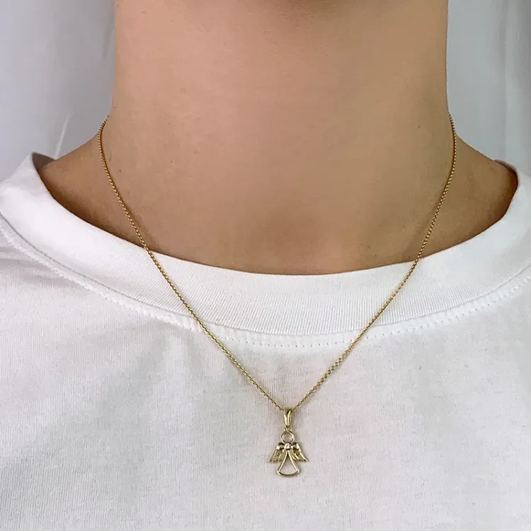 engel hanger in 8 karaat goud - Gold Collection