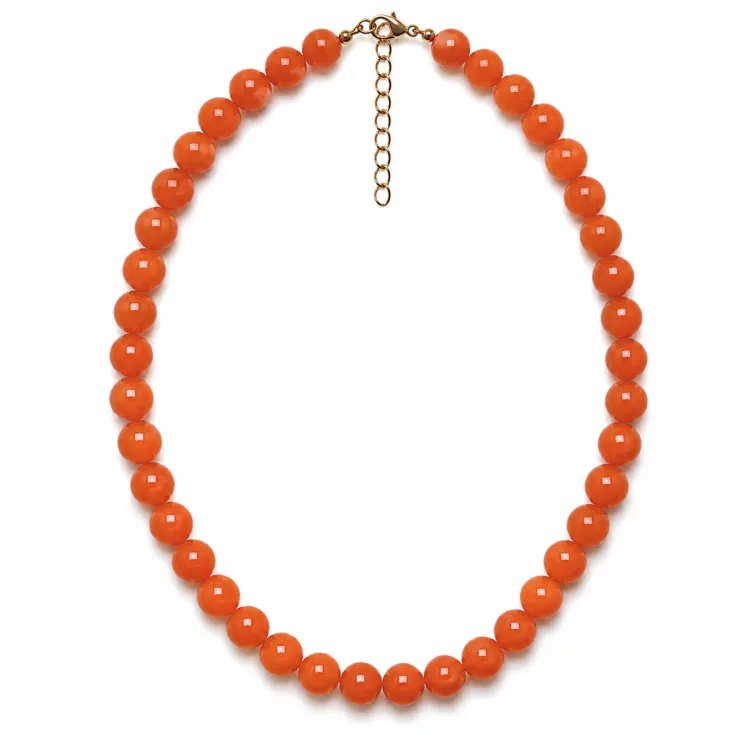 caledoniet ketting in verguld staal - AURA