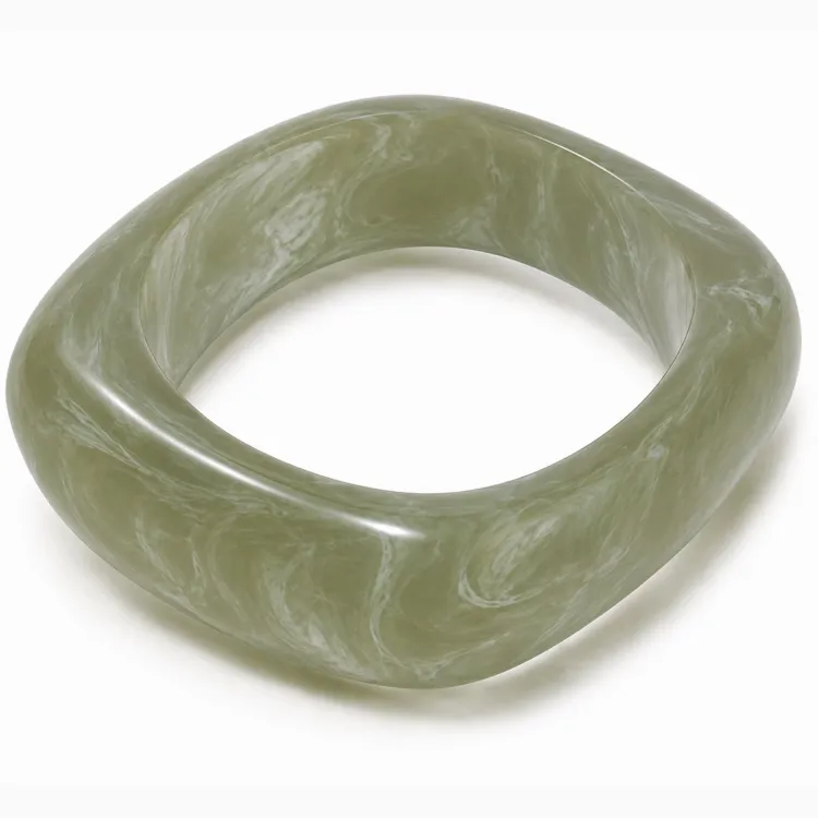 groen bangle in hars - AURA