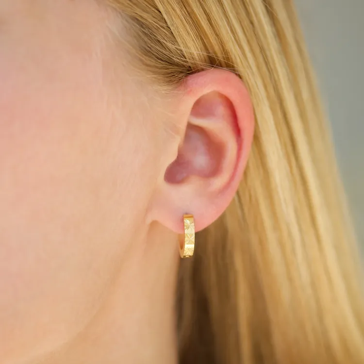 14 mm waterproof creool in verguld staal - OCEANA