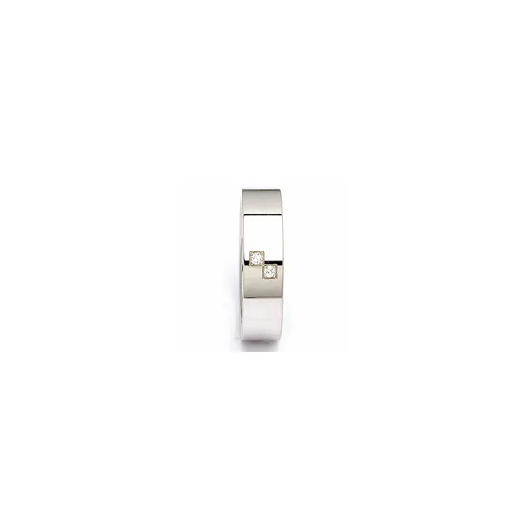 Trouwring in zilver 0,030 ct