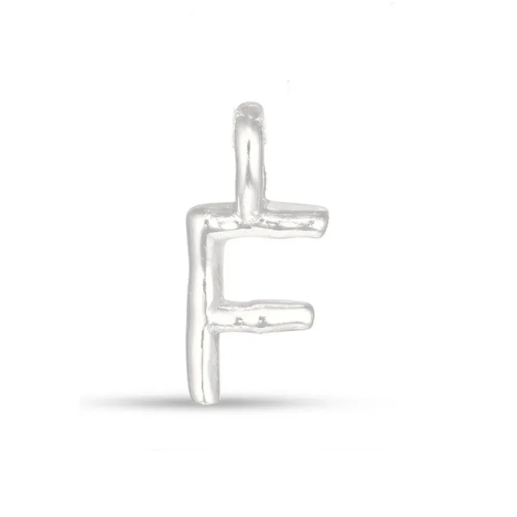 letter f hanger in zilver - My Letter