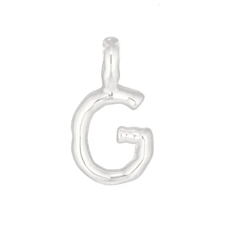 letter g hanger in zilver - My Letter
