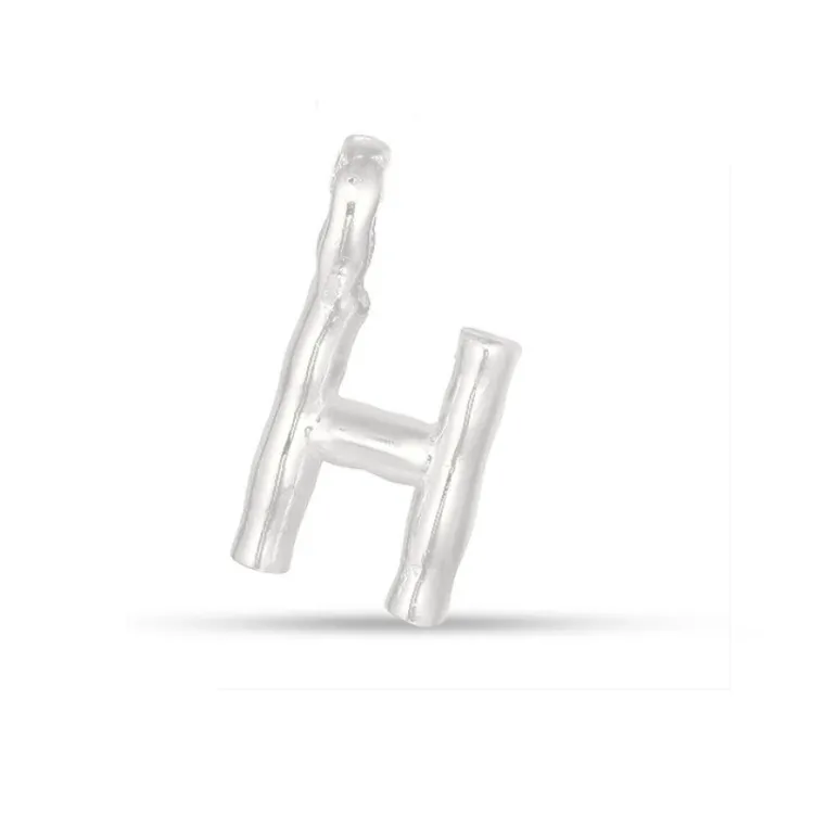 letter h hanger in zilver - My Letter
