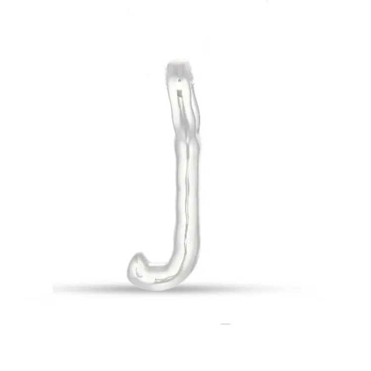 letter j hanger in zilver - My Letter