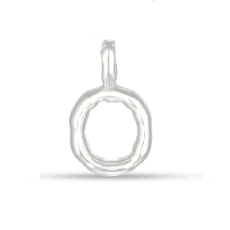 letter o hanger in zilver - My Letter