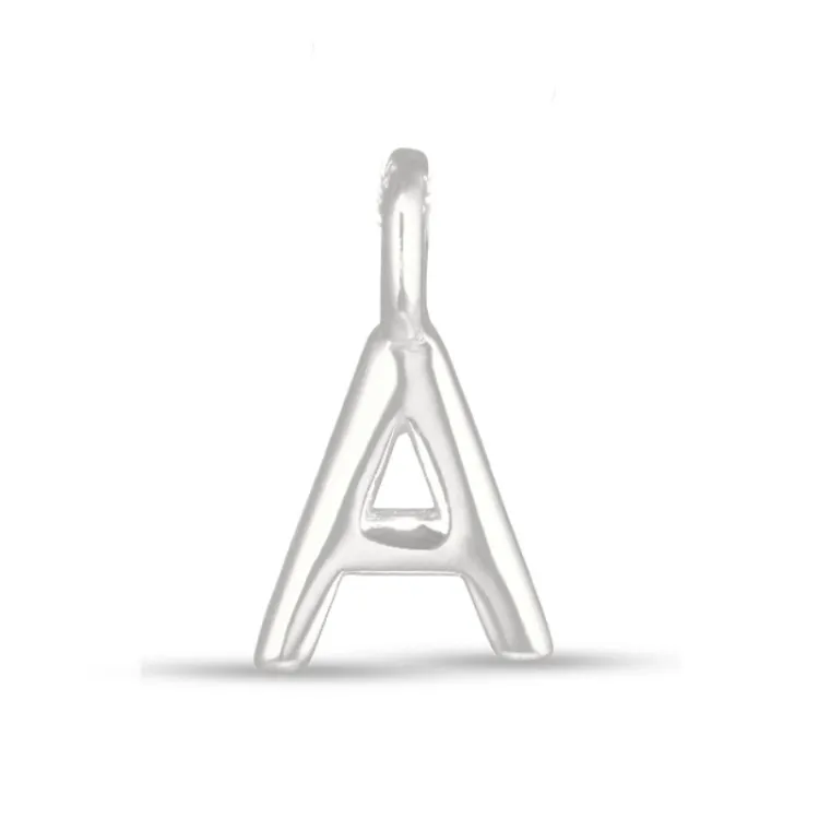 letter a hanger in zilver - My Letter