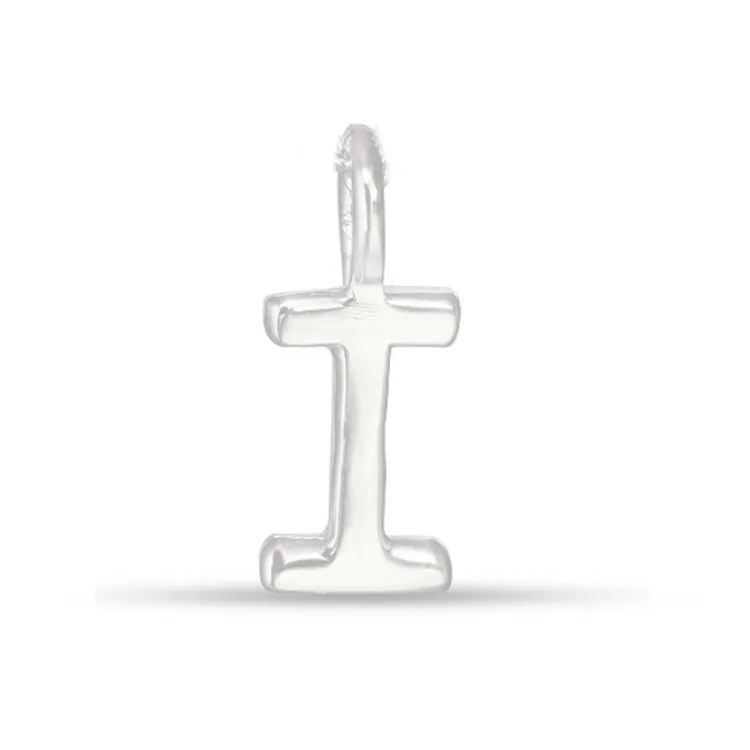letter i hanger in zilver - My Letter