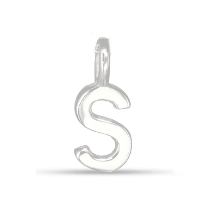letter s hanger in zilver - My Letter