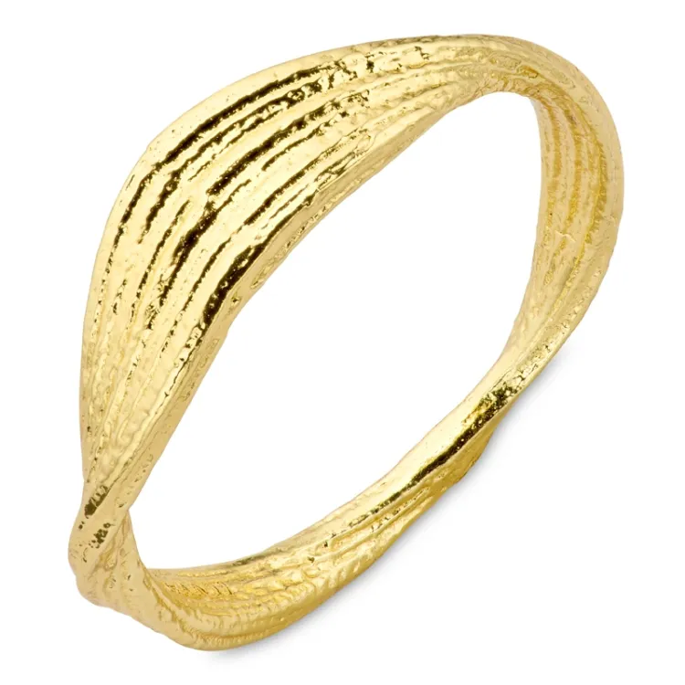 ring in verguld messing - Eliné