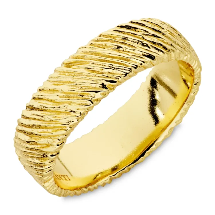 ring in verguld messing - Eliné