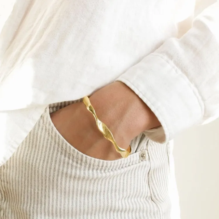 armband in verguld messing - Eliné