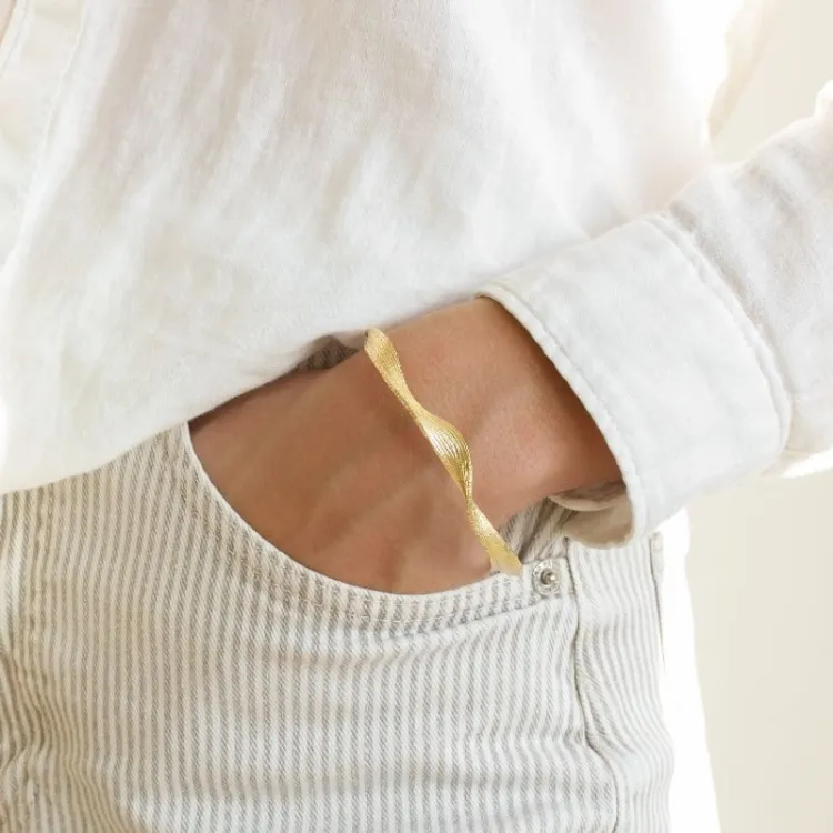 armband in verguld messing - Eliné