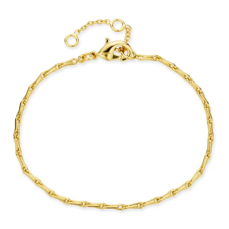 armband in verguld messing  x 2,0 mm  - Eliné