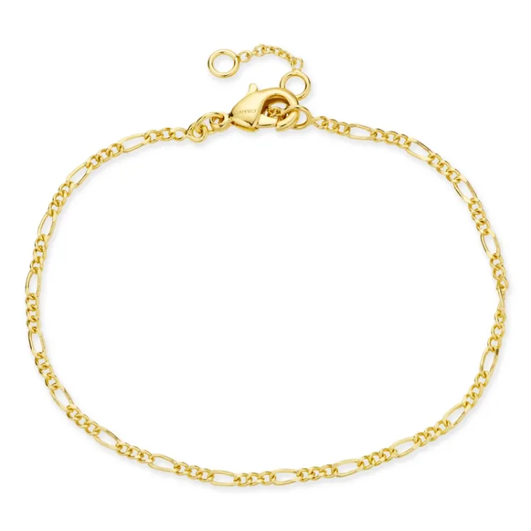 armband in verguld messing  x 2,1 mm  - Eliné