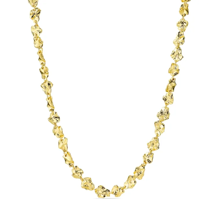 ketting in verguld messing - Eliné