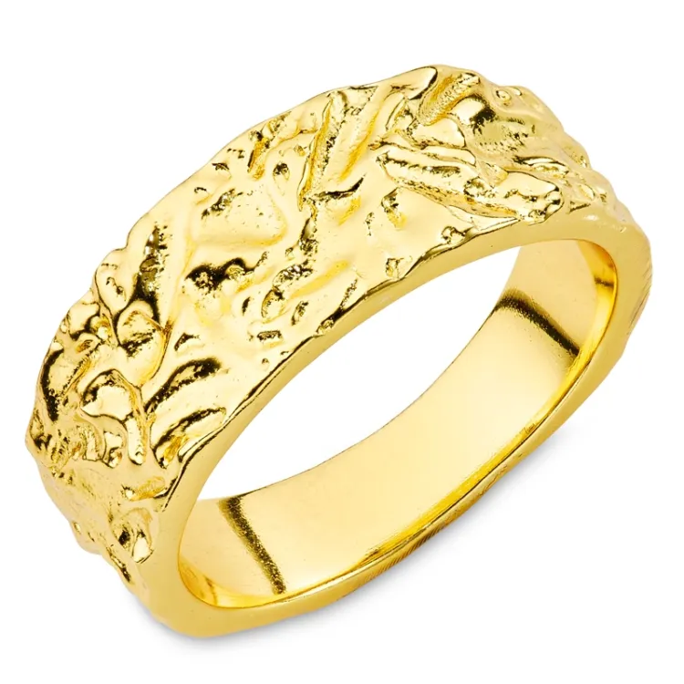 ring in verguld messing - Eliné