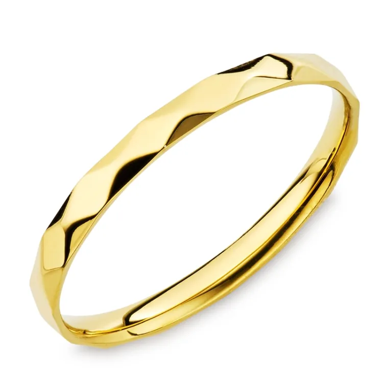 waterproof ring in verguld staal - OCEANA