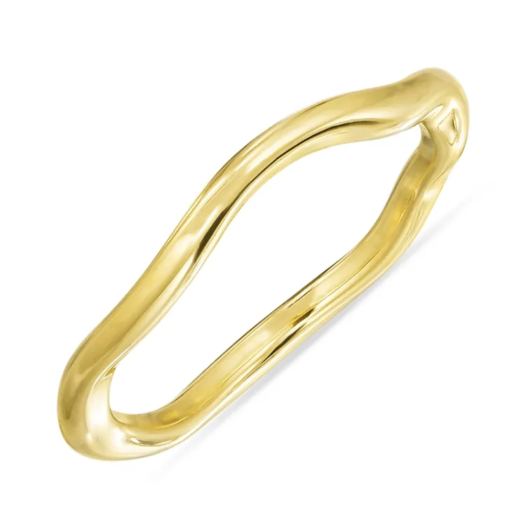 waterproof ring in verguld staal - OCEANA