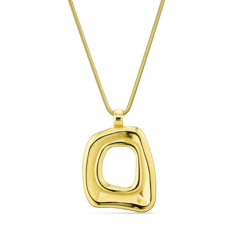 waterproof ketting in verguld staal - OCEANA