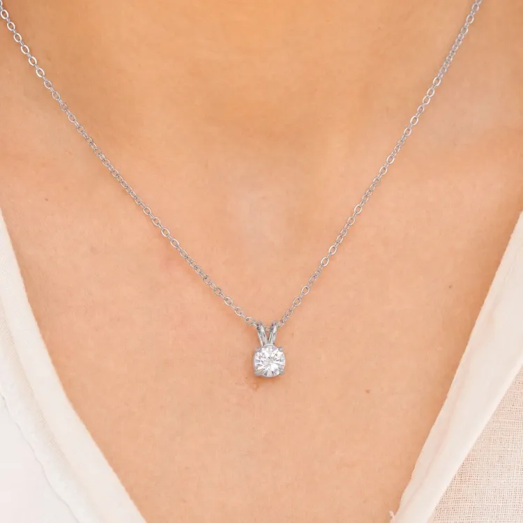 waterproof zirkoon ketting in staal - OCEANA