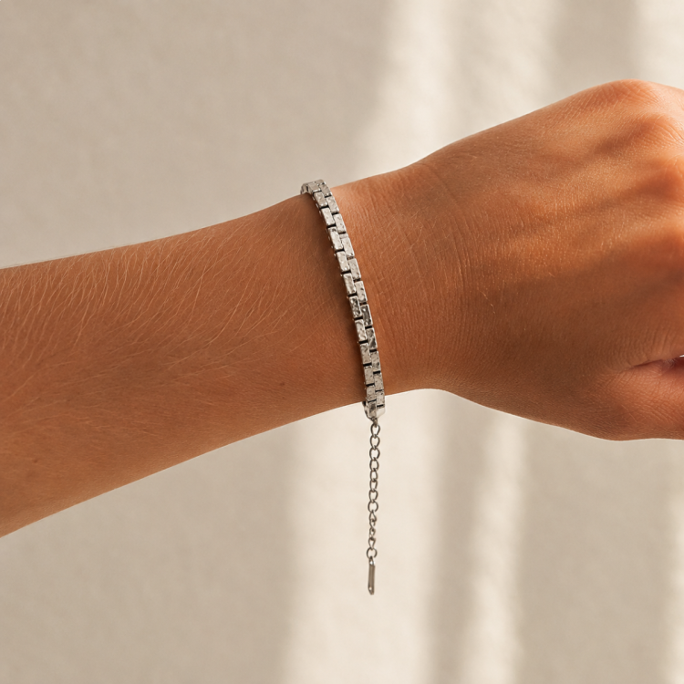 waterproof armband in staal - OCEANA