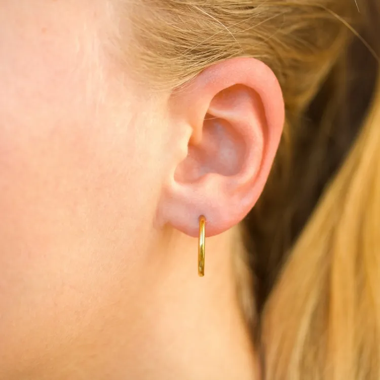 17 mm waterproof creool in verguld staal - OCEANA
