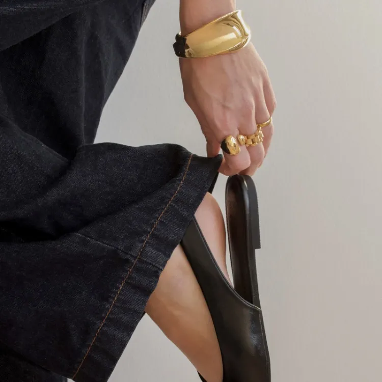 waterproof armband in verguld staal - OCEANA