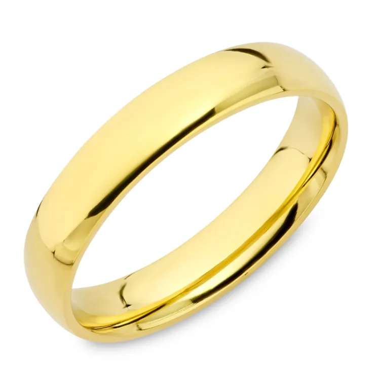 waterproof ring in verguld staal - OCEANA