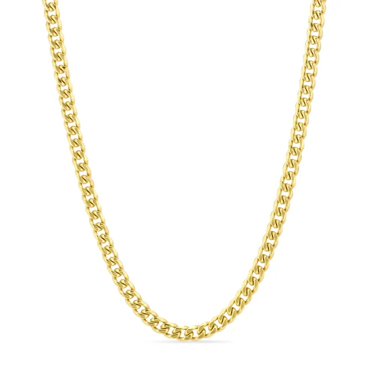 waterproof ketting in verguld staal - OCEANA