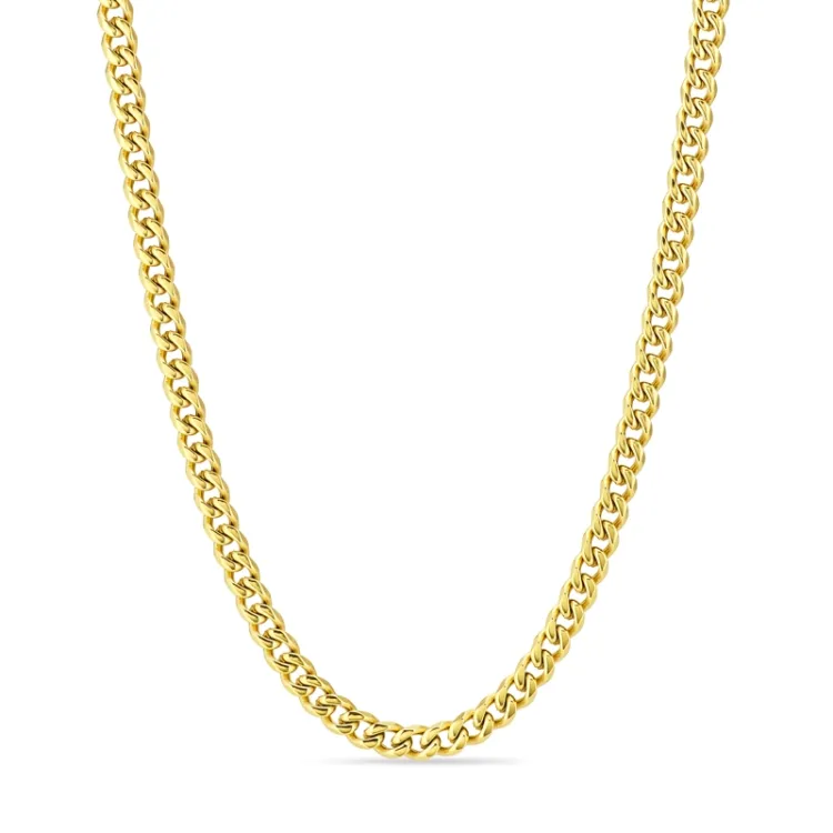 waterproof ketting in verguld staal - OCEANA