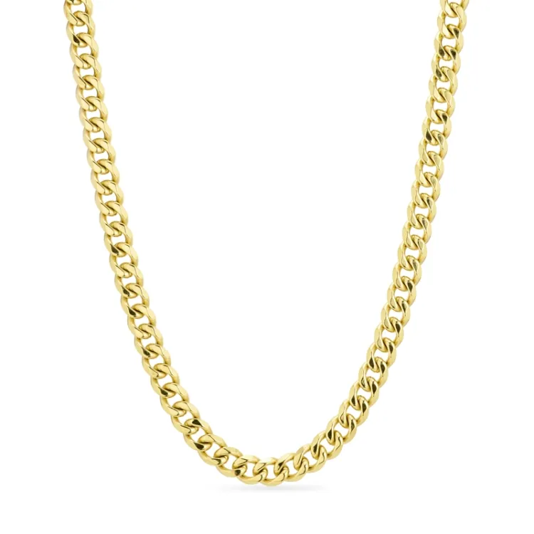 waterproof ketting in verguld staal - OCEANA