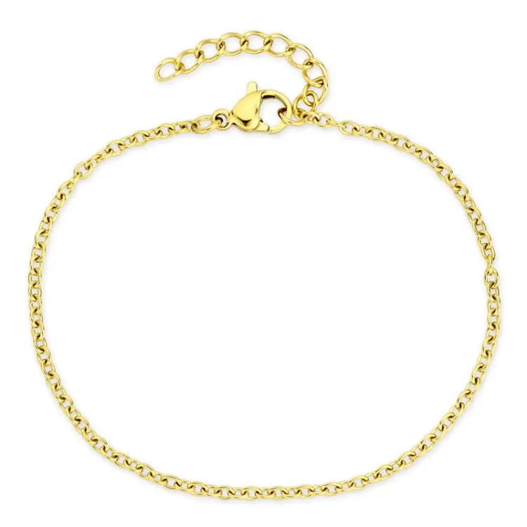 waterproof armband in verguld staal - OCEANA