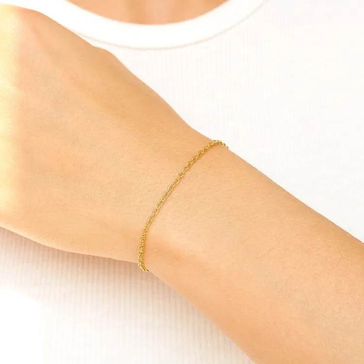 waterproof armband in verguld staal - OCEANA