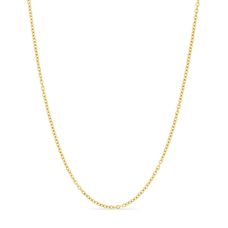 waterproof ketting in verguld staal - OCEANA