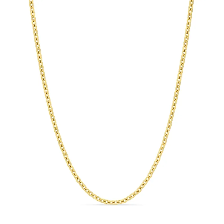 waterproof ketting in verguld staal - OCEANA