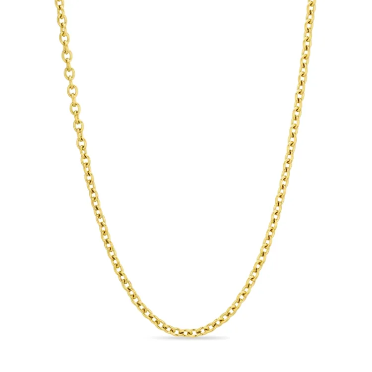 waterproof ketting in verguld staal - OCEANA