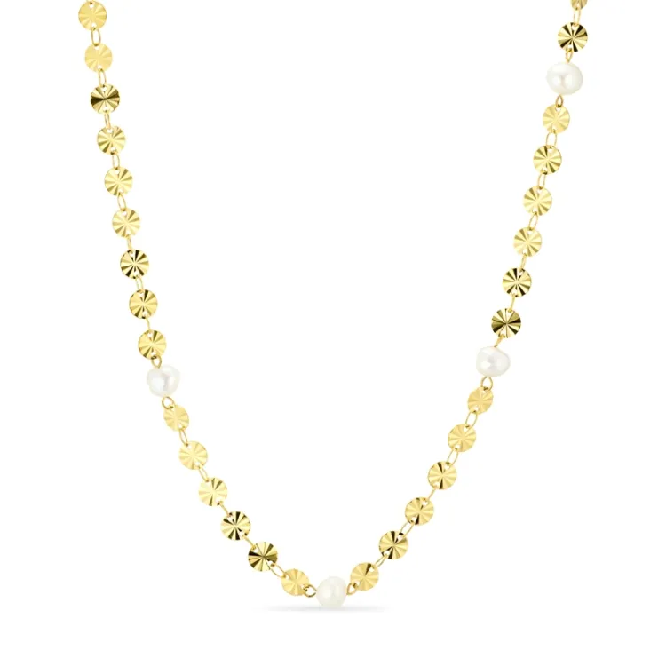waterproof ketting in verguld staal - OCEANA